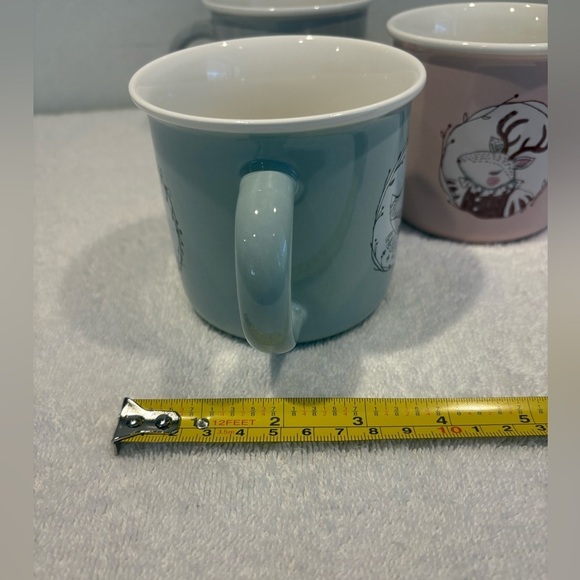 Set of 4 Stokes Victorian Inspired New Bone China Pastel Mugs Cups - Picture 4 of 10